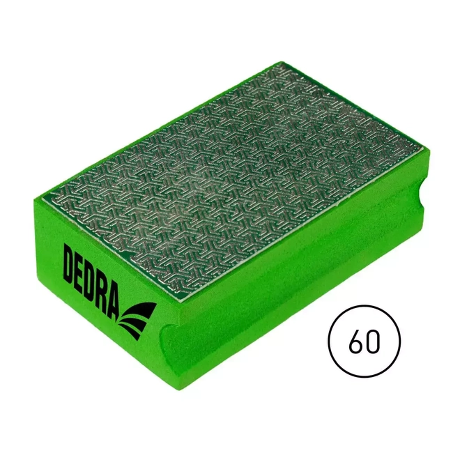 DEDRA FG0600 GRADATION 60 DIAMOND HAND GRINDING BLOCK