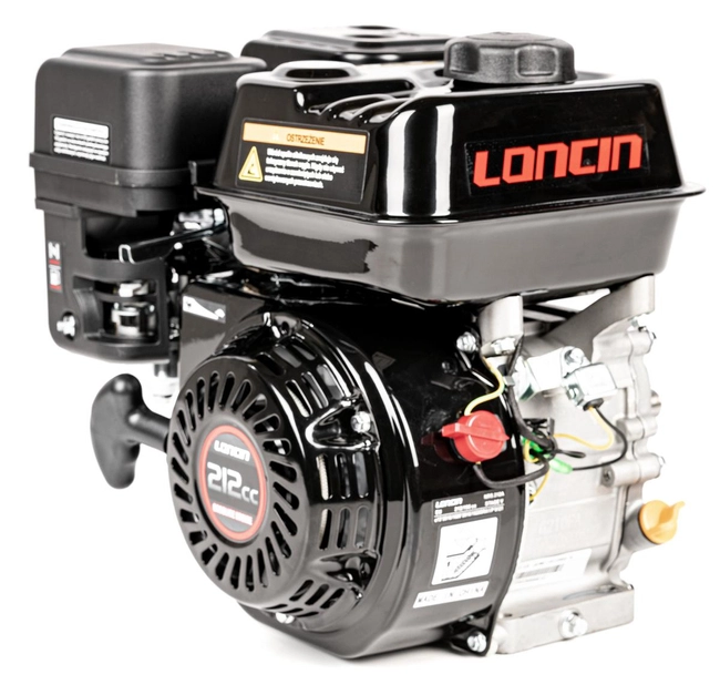 Loncin engine G210FA-R horizontal shaft 19.05 mm / 60 mm G210FA-R