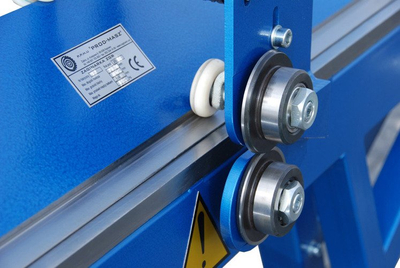 ZAGINARKA GIĘTARKA KRAWĘDZIARKA DEKARSKA DO BLACHY Z CIĘCIEM Prod-Masz ZGR-2000L /0.8mm EWIMAX