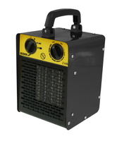 Nagrzewnica elektryczna PTC 3,0kW, kwadratowa, czarna DEDRA DED9931C1 ceramiczny element grzejny