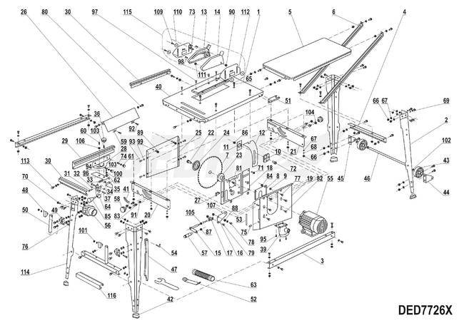 DEDRA TABLE INSERT