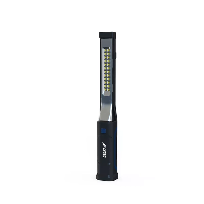 RECHARGEABLE FLASHLIGHT 8W SMD LED DEDRA L1025, BUILT-IN RECHARGEABLE BATTERY