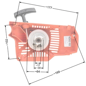 NAC CS3800 starter kpl. market chainsaws NZ82/02