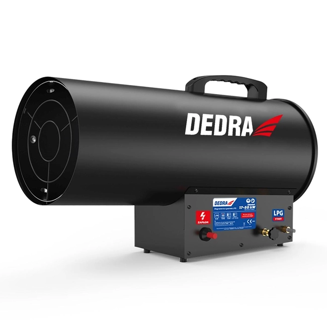 DEDRA GAS HEATER 17-50KW