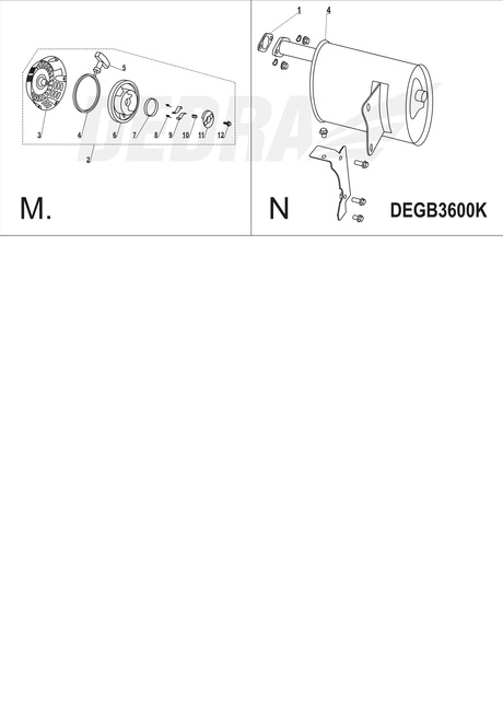 STATOR DEDRA