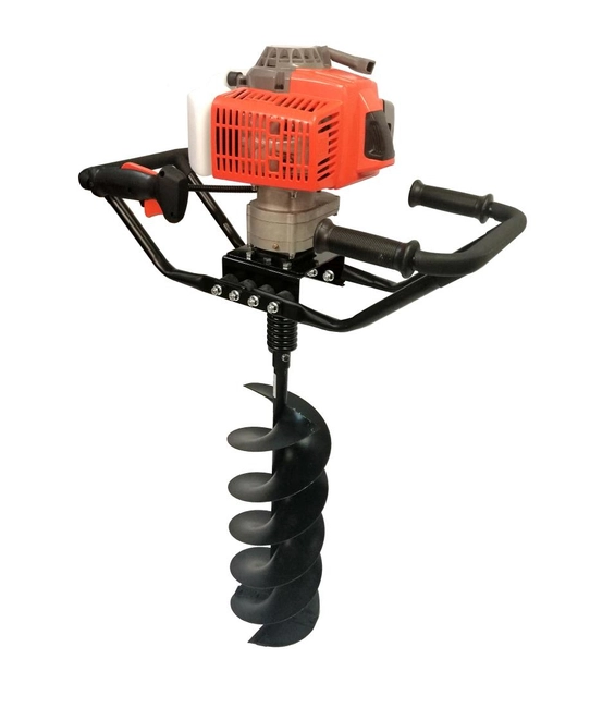 KASEI 3WT-300B SOIL DRILLING MACHINE DIESEL SOIL AUGER TWO-SEATER WITH DRILL BIT