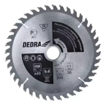 DEDRA H400100 Piła tarczowa do drewna 400x30 100Z WIDIA tarcza węglikowa