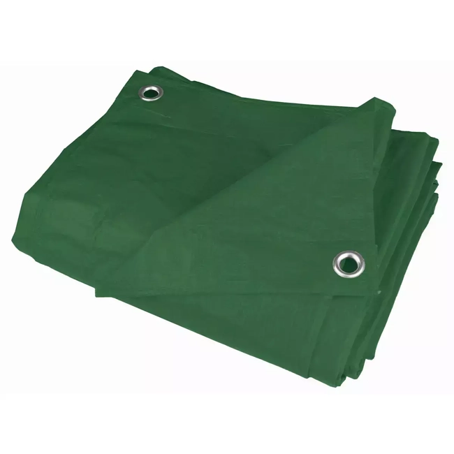 TARPAULIN 6X10M, 80G/M2 GREEN DEDRA N06106