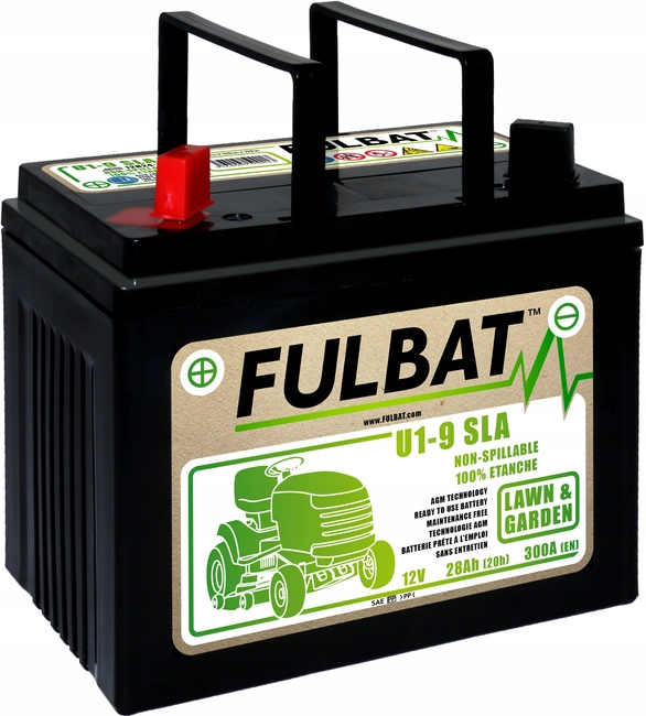 FULBAT U1-9 Baterie pro zahradní traktory 12V 28Ah 300A L+ SLA/AGM 550901 - OFICIÁLNÍ DISTRIBUTOR - AUTORIZOVANÝ PRODEJCE CEDRUS