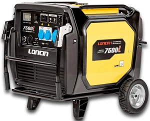 LONCIN LC7500i AGREGAT GENERATOR INWERTOROWY PRĄDOTWÓRCZY INWERTEROWY 230V 7.5 KW ESTART - ROZRUSZNIK Atlas Copco P6000I -  EWIMAX - OFICJALNY DYSTRYBUTOR - AUTORYZOWANY DEALER CEDRUS