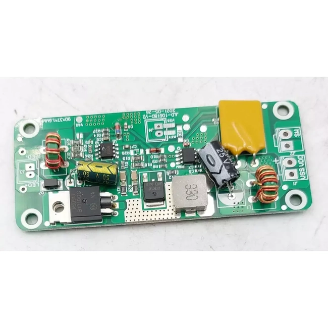 #52 PŁYTKA PCB PRĄDU STAŁEGO DO LAMPY WARSZTATOWEJ DEDRA DED6907H