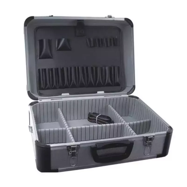 DEDRA ALUMINIUM TOOL CASE N0008 455X330X170 SILVER