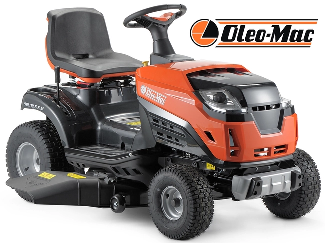 OLEO MAC OM 99L/12.5 hp lawn tractor with side-discharge cutter 68059201 98cm - OFFICIAL DISTRIBUTOR - AUTHORIZED DEALER OLEO-MAC