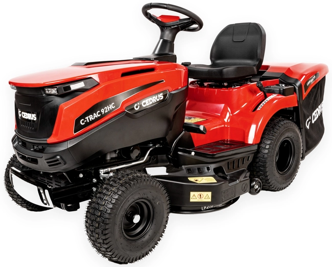 CEDRUS C-TRAC 92HC Rear-Dump Self-Propelled Lawn Mower with 92cm HYDROSTAT RECYCLING VELOPMENTS C-TRAC-92HC EWIMAX OFFICIAL DISTRIBUTOR - AUTHORIZED DEALER CEDRUS