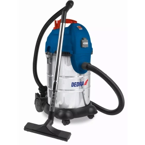 WORKSHOP VACUUM CLEANER, WET AND DRY WORK DEDRA DED6606 1600W, 30L, FOR WORKING WITH PLASTER, FILTER SHAKER