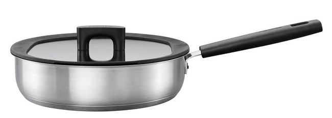 Chef's frying pan 26 cm / 2.8 l with lid Hard Face Steel 1052248