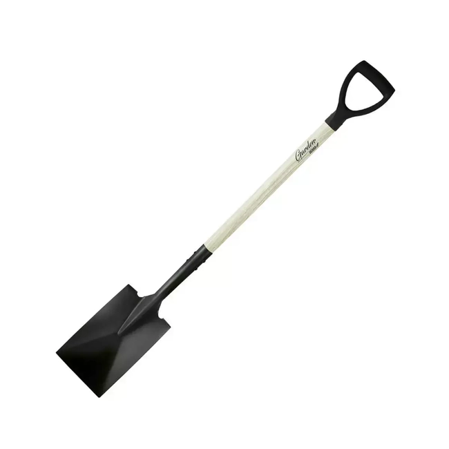 SPADE STRAIGHT GARDEN DEDRA 80C007 WOODEN HANDLE, PLASTIC D HANDLE, 120CM