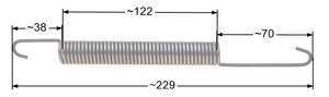 Sprężyna napinacza noży MTD 8R76-79