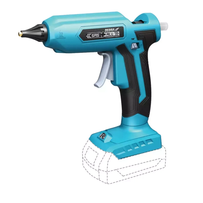 HOT GLUE GUN, CORDLESS 18V DEDRA SAS+ALL DED7052