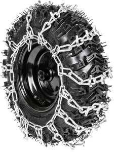 Snow chains on 13" wheels for snowblower tractor 13x4.10-6 snow chain CEDRUS ACC0300 SET OF 2 Pcs. - OFFICIAL DISTRIBUTOR - AUTHORIZED CEDRUS DEALER