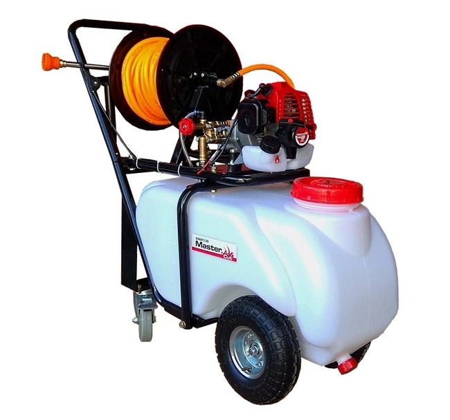 MASTERCUT OS60T/25 DIESEL WHEELBARROW TROLLEY SPRAYER ON WHEELS 60L