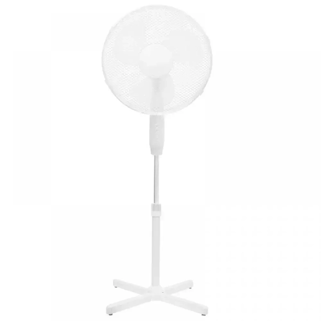 DESCON DA-1601 45W STANDING FAN, 16", WHITE