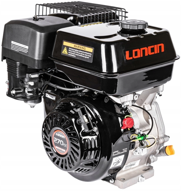 LONCIN G270F-C BENZÍNOVÝ MOTOR 9 hp Hřídel 25,4 mm MOTOR HONDA GX270 - EWIMAX - OFICIÁLNÍ DISTRIBUTOR - AUTORIZOVANÝ PRODEJCE LONCIN