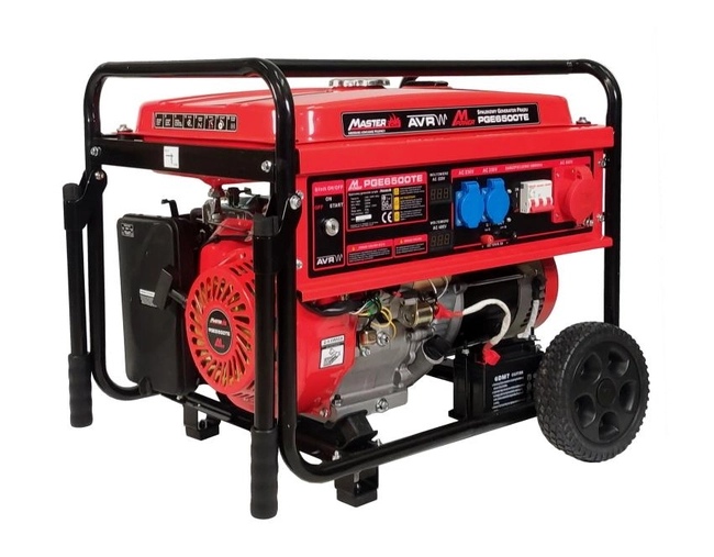 MASTERCUT PGE6500TE AGREGAT PRĄDOTWÓRCZY GENERATOR PRĄDU 5,0KW 230/400V 13KM 230V