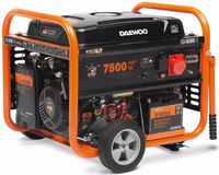 DAEWOO GDA 8500E-3 AGREGAT GENERATOR PRĄDOTWÓRCZY Z ROZRUSZNIKIEM 1x16A 230V, 1x16A 380V AVR MOC 7,5kW - OFICJALNY DYSTRYBUTOR - AUTORYZOWANY DEALER DAEWOO