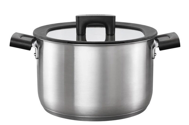 5 L pot with lid Hard Face Steel 1052241