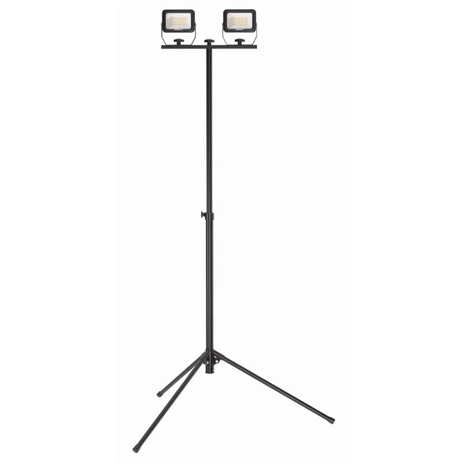 WORKSHOP LAMP 2X30W SMD LED, 2X3300LM, TRIPOD, IP65 DEDRA L1074-32