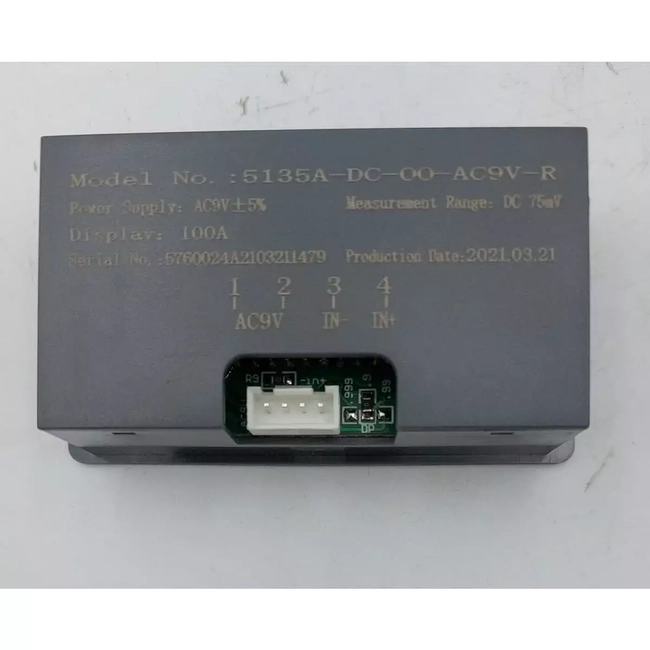 #3 AMMETER 5135A-DC-00-AC9V-R FOR DEDRA DEP070 RECTIFIER