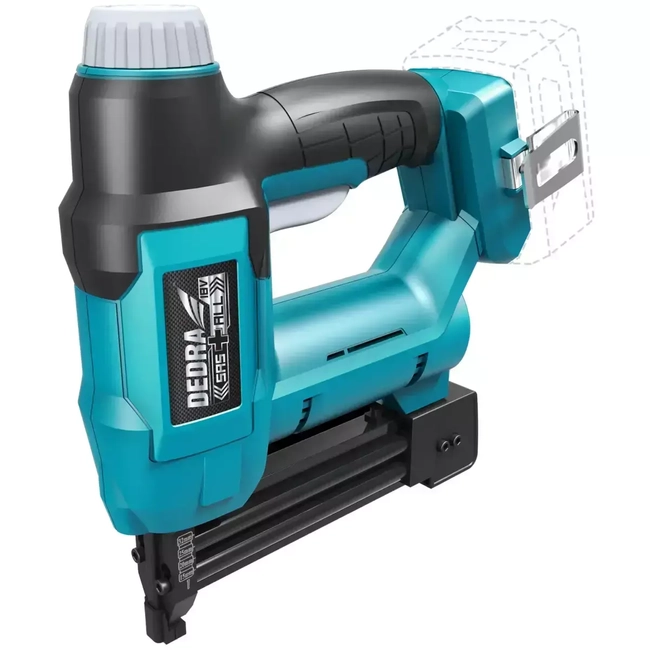 CORDLESS 2-IN-1 18V STAPLER NAILER, DEDRA SAS+ALL DED7055 TYPE 300F, GA18