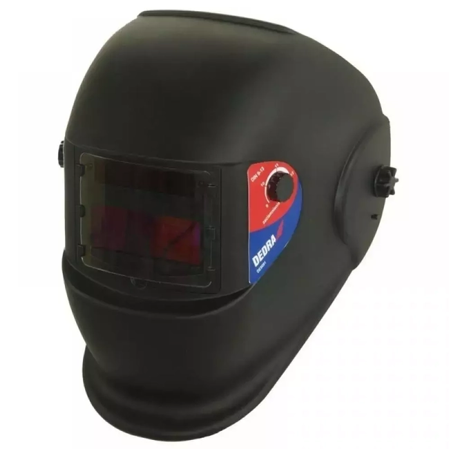 DEDRA DES001 SELF-DARKENING WELDING VISOR: 95X36MM