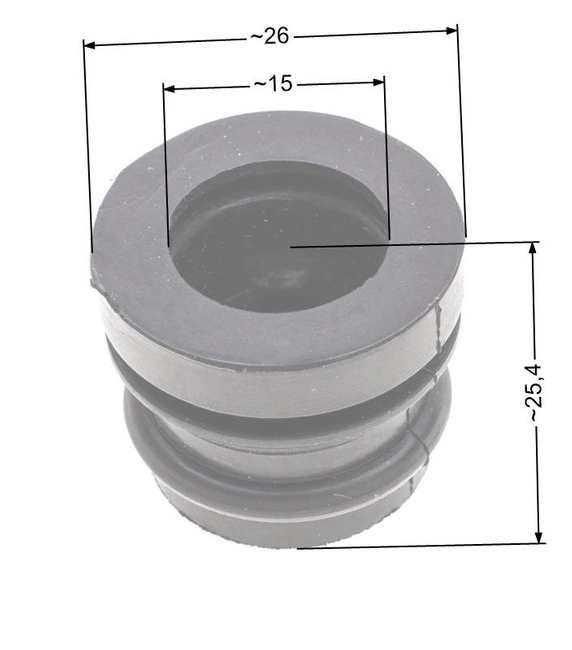 NAC rubber shock absorber upper CS45 CS52 market saws NZ297