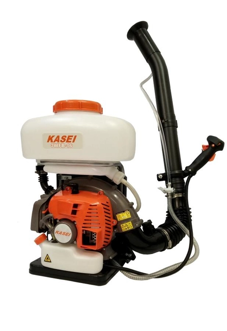 KASEI 3WFB-16 SPRINKLER SPRINKLER FOR GARDEN ORCHARD DISINFECTION 14L + GRANULATE APPLICATOR WITH SUPPORT PUMP 12m