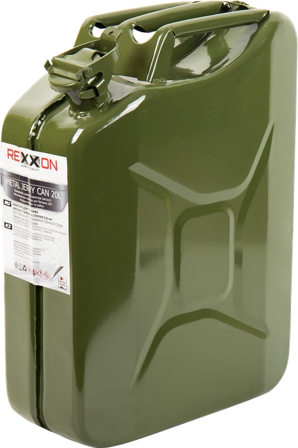 REXXON 20L METAL CANISTER BLASZYNY TANK BUBBLE FUEL CONTAINER GASOLINE LIQUIDS CARNISTER STEEL SHEET WITH APPROVAL 