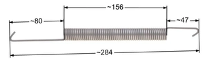 MTD knife tensioner spring 8R76-81