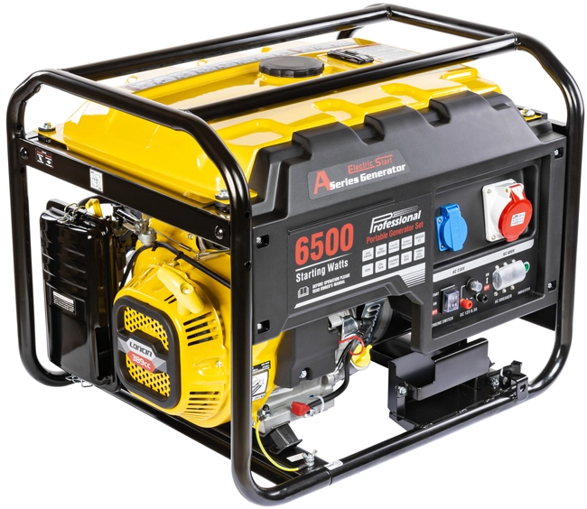 LONCIN LC6500D-AS MOCNY AGREGAT GENERATOR PRĄDOTWÓRCZY 230V / 400V AVR  5,5kW -  EWIMAX OFICJALNY DYSTRYBUTOR - AUTORYZOWANY DEALER LONCIN