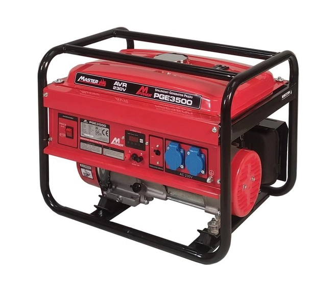 MASTERCUT PGE3500 AGREGAT PRĄDOTWÓRCZY GENERATOR PRĄDU 2,8KW 230V 7,0KM