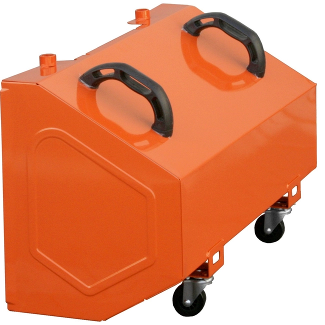 GARBAGE CAN 60 CM DUST GARBAGE CAN SAND GARBAGE CAN FOR OLEO MAC OM LINE PKM 60 SWEEPER CODE OO-OTHPKMP60 - OFFICIAL DISTRIBUTOR - AUTHORIZED OLEO MAC DEALER