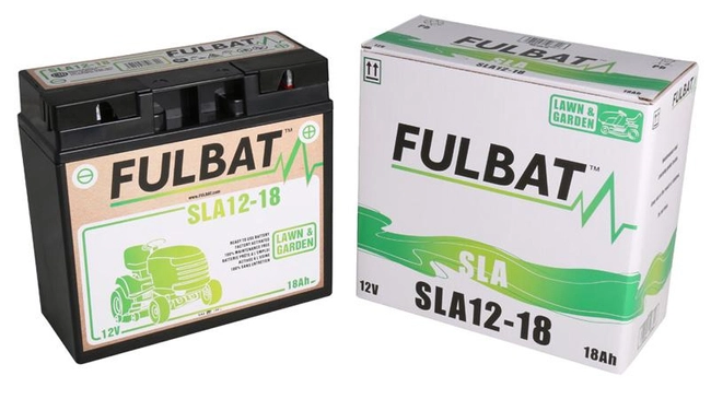 Battery 18Ah FULBAT SLA12-18 /182x77x168/ +right maintenance free 550633