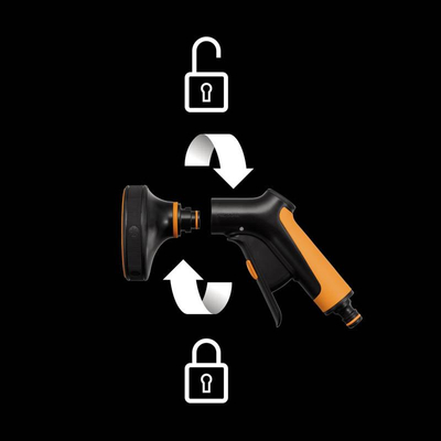 Fiskars Comfort Multi Front 1065482 pistolet zraszający ogrodowy 5-funkcyjny