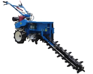 MASTERCUT SRLT-70 SHOOTING SHOVER WITH WHEEL DRIVE GARDENING SPRINOUS MINICOPPER FOR LAYING PIPE, WIRES, CABLES, etc. DIESEL 15HP / 70cm