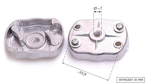 Kaseta zabieraków NAC zabierak podwójny metalowy NZ64/02