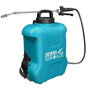 BACKPACK GARDEN SPRAYER CORDLESS DEDRA SAS+ALL DED6981 18V, PRESSURE 3 OR 5 BAR, TANK 16L 