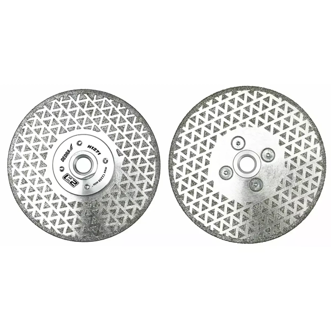 DEDRA H1271 DRY DIAMOND CUTTING AND GRINDING DISC FOR STONE, 125MM