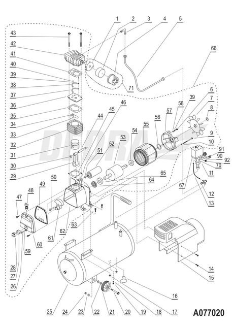 DRIVE UNIT KPL DEDRA