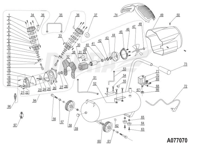 DRIVE UNIT KPL DEDRA