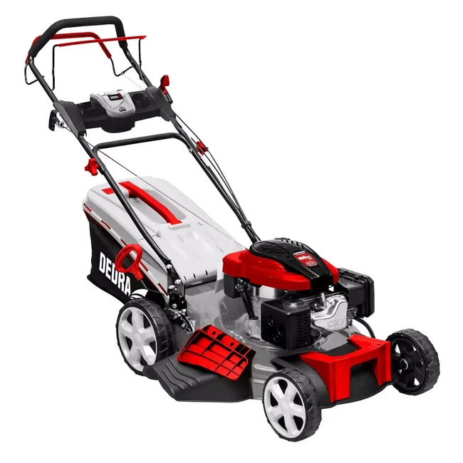 LAWN MOWER WITH DRIVE 3,6 KW 53CM GARDEN DEDRA DED8725Q-53L 196CC, SPEED CONTROL, 2 BLADES, LONCIN ENGINE